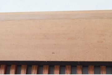 アンティーク建具　大振り!!　和の空間を高める格子蔵戸1枚(格子戸、引き戸、玄関戸)(R-079863)
