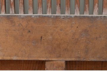 アンティーク建具　大振り!!　和の空間を高める格子蔵戸1枚(格子戸、引き戸、玄関戸)(R-079863)