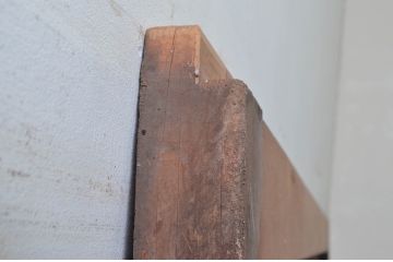 アンティーク建具　大振り!!　和の空間を高める格子蔵戸1枚(格子戸、引き戸、玄関戸)(R-079863)