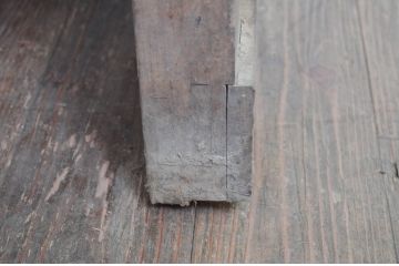 アンティーク建具　大振り!!　和の空間を高める格子蔵戸1枚(格子戸、引き戸、玄関戸)(R-079863)