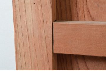 アンティーク建具　美しい総欅(ケヤキ)材の蔵戸1枚(引き戸、玄関戸)(R-079868)