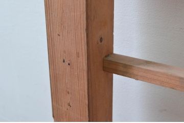 アンティーク建具　和の雰囲気を高める障子蔵戸1枚(引き戸、障子戸、玄関戸)(R-079869)