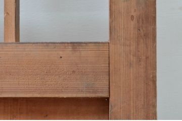 アンティーク建具　和の雰囲気を高める障子蔵戸1枚(引き戸、障子戸、玄関戸)(R-079869)