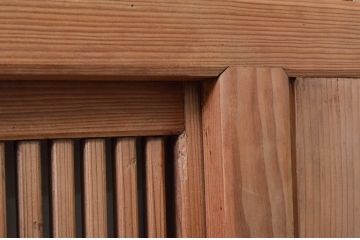 アンティーク建具　和の風情を醸し出すくぐり戸(蔵戸、玄関戸、格子戸、引き戸)(R-079871)