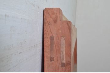 アンティーク建具　総欅(ケヤキ)材　味わい深い木の風合いが魅力的な蔵戸1枚(引き戸、玄関戸)(R-079883)