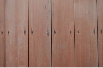 ビンテージ建具　和の貫禄を漂わせるくぐり戸付き門扉1対2枚セット(蔵戸、玄関戸、両開きドア、木製扉、ヴィンテージ)(R-079899)