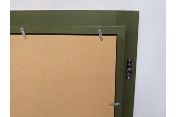 真作　斎藤要　「午後のカフェ」　F4(4号)　絵画(喫茶店、油彩、油絵、サイン付き、肉筆、額装)(R-079907)