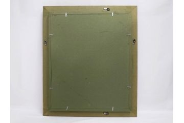 真作　一水会委員 鈴木益躬　「ベネチアグラスの花」　F6(6号)　絵画(油彩、椿、花瓶、油絵、サイン付き、肉筆、額装、ヴェネチアン)(R-079908)