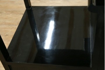 アジアンビンテージ　韓国　華やかな螺鈿(ラデン)細工が目を引く茶棚　(R-079919)