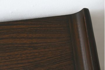 アジアンビンテージ　お部屋に個性をプラスしてくれる李朝デザインの小振りなサイドキャビネット(李朝箪笥、李朝タンス、小物収納、収納棚、戸棚、飾り棚、ヴィンテージ)(R-079921)