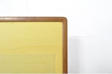 和製ビンテージ　槐(エンジュ)材　上品な和を演出してくれる衝立て(パーテーション、衝い立て、つい立て、間仕切り、ヴィンテージ)(R-079928)