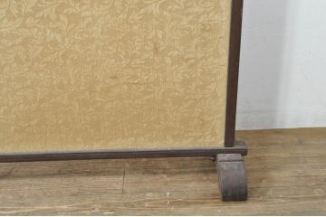 和製アンティーク　栗(クリ)材　落ち着きのある佇まいが上品な衝立て(パーテーション、衝い立て、つい立て、間仕切り)(R-079929)