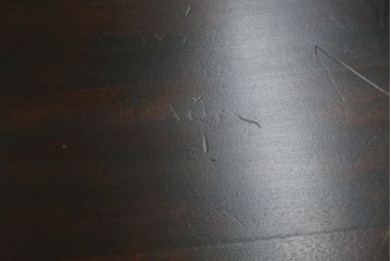 中古　北海道民芸家具　HM686　ゆるりと曲線を描くフォルムが魅力的なダイニングチェア(イス、椅子、板座チェア)(定価2脚で約8万円)(R-079935)