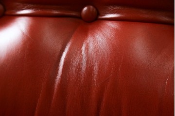 和製ヴィンテージ　激レア　希少!!　富士ファニチア(FUJI FURNITURE)　本革　組み合わせ自在なレザーソファ　(R-079936)