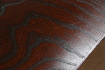 中古　美品　岩谷堂箪笥　黒々としたあられ金具と美しい木目が魅力的な立長衣装箪笥(和たんす、衣装タンス、収納箪笥、整理箪笥、引き出し、サイドチェスト)(R-079945)