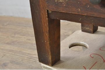 イギリスアンティーク　The Globe-Wernicke Co Ltd(ザ・グローブ・ウェルニッケ)　オーク材　引き出し2杯付き　木の風合いを楽しめるレトロナチュラルな雰囲気のスタッキングブックケース(本箱、本棚、書棚、ブックシェルフ、収納棚、戸棚、キャビネット、飾り棚、陳列棚、英国)(R-079950)
