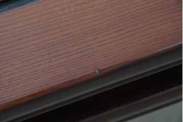 和製ヴィンテージ　超美品　総欅(ケヤキ)材　脚の個性的なデザインが目を引く座卓　(R-079951)