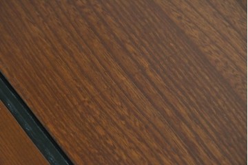 和製ヴィンテージ　超美品　総欅(ケヤキ)材　脚の個性的なデザインが目を引く座卓　(R-079951)