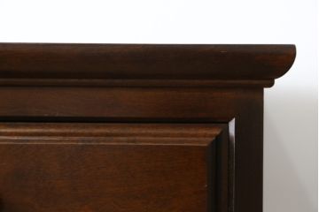 中古　美品!!　松本民芸家具　シンプルで使い勝手の良いA型小物整理タンス(チェスト、サイドチェスト、引き出し)(定価約29万円)(R-079962)