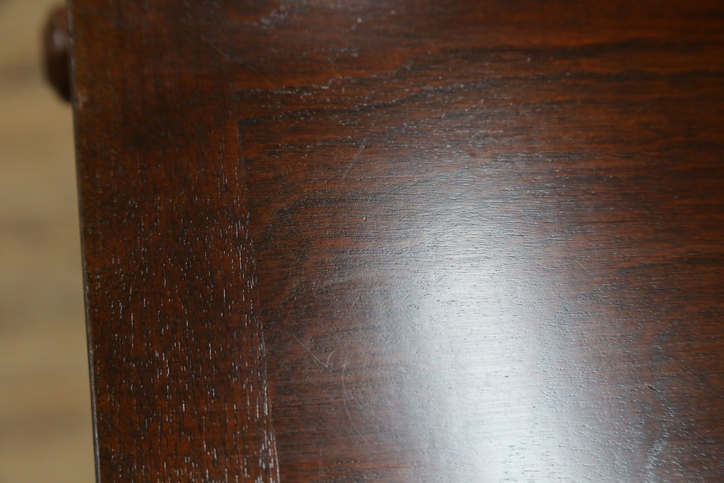 中古　美品!!　松本民芸家具　シンプルで使い勝手の良いA型小物整理タンス　定価約29万円　(R-079962)