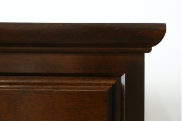 中古　美品!!　松本民芸家具　シンプルで使い勝手の良いA型小物整理タンス　定価約29万円　(R-079962)