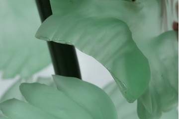 中古　美品!!　イタリア　トーソー社(TOSO CESARE)　ムラーノガラス(MURANO)　ブドウ(葡萄、ぶどう)　1灯　空間のアクセントになるテーブルスタンド　(R-079964)