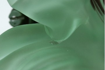 中古　美品!!　イタリア　トーソー社(TOSO CESARE)　ムラーノガラス(MURANO)　ブドウ(葡萄、ぶどう)　1灯　空間のアクセントになるテーブルスタンド　(R-079964)