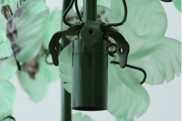 中古　美品!!　イタリア　トーソー社(TOSO CESARE)　ムラーノガラス(MURANO)　ブドウ(葡萄、ぶどう)　1灯　空間のアクセントになるテーブルスタンド　(R-079964)