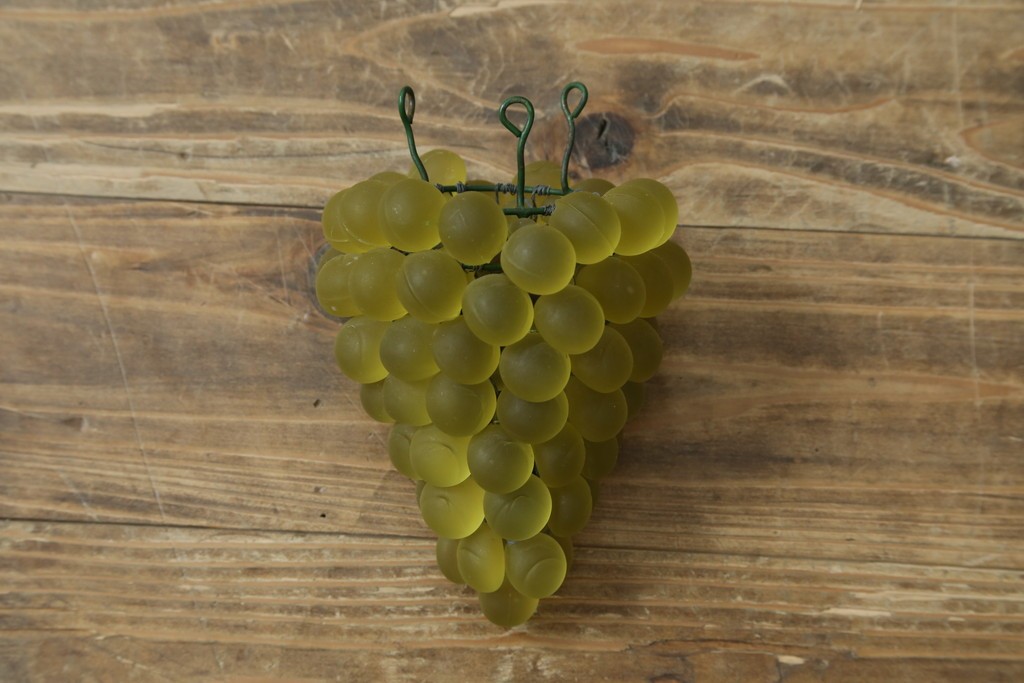 中古　美品!!　イタリア　トーソー社(TOSO CESARE)　ムラーノガラス(MURANO)　ブドウ(葡萄、ぶどう)　1灯　空間のアクセントになるテーブルスタンド　(R-079964)