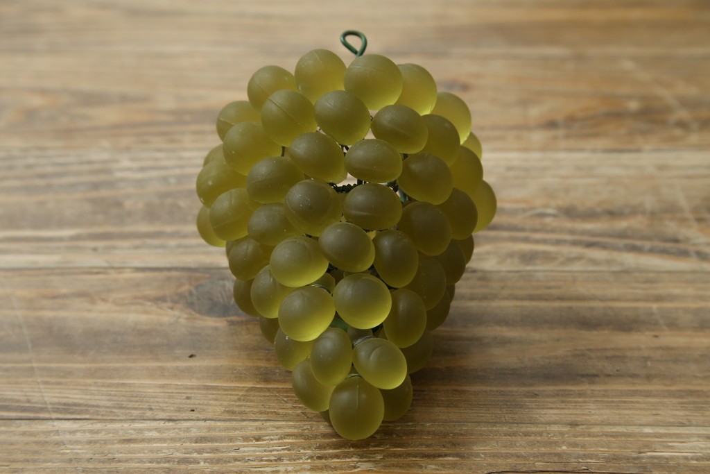 中古　美品!!　イタリア　トーソー社(TOSO CESARE)　ムラーノガラス(MURANO)　ブドウ(葡萄、ぶどう)　1灯　空間のアクセントになるテーブルスタンド　(R-079964)