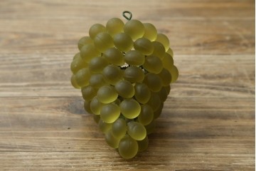 中古　美品!!　イタリア　トーソー社(TOSO CESARE)　ムラーノガラス(MURANO)　ブドウ(葡萄、ぶどう)　1灯　空間のアクセントになるテーブルスタンド　(R-079964)