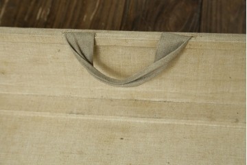 フランスアンティーク　Paul Romand PARIS　大振りサイズ!!　ヴィンテージスタイルのお部屋づくりにもってこいの男前な船トランク　(R-079972)