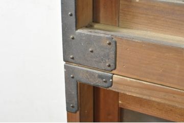 和製アンティーク　激レア!!　5台揃い!!　明治から続く万屋の三尺収納棚(収納タンス、食器棚、カップボード、戸棚、キャビネット、引き出し)(R-079984)