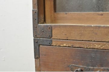 和製アンティーク　激レア!!　5台揃い!!　明治から続く万屋の三尺収納棚(収納タンス、食器棚、カップボード、戸棚、キャビネット、引き出し)(R-079986)
