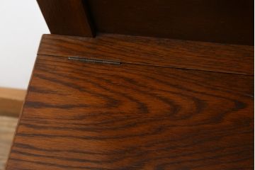 中古　美品　ブランド家具　かわいいデザインの収納付きベンチ(椅子、いす、イス、板座チェア)(R-080009)