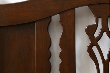 中古　美品　ブランド家具　かわいいデザインの収納付きベンチ(椅子、いす、イス、板座チェア)(R-080009)