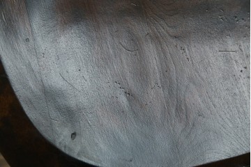 中古　北海道民芸家具　クラシカルな雰囲気を醸し出すスピンドルチェア　(R-080044)