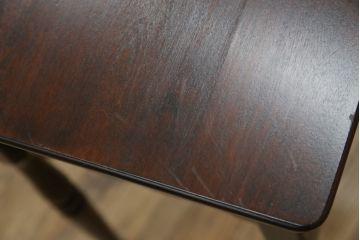 中古　美品　民芸家具　希少モデル　クラシカルなデザインがおしゃれな花台(サイドテーブル、コンソールテーブル、飾り台)(R-080048)
