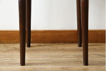 中古　美品　民芸家具　希少モデル　クラシカルなデザインがおしゃれな花台(サイドテーブル、コンソールテーブル、飾り台)(R-080048)