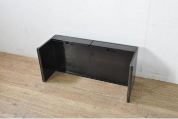 中古　美品!!　輪島塗り　和モダンテイストのお部屋づくりに取り入れたい文机(机、ローテーブル、センターテーブル)(定価約50万円)(R-080050)