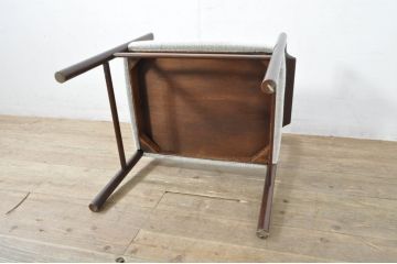 和製ビンテージ　希少な廃番品!!　CONDE HOUSE(カンディハウス)　ゴルファーシリーズ　北欧風のおしゃれなデザインが素敵なアームチェア(ダイニングチェア、イス、椅子、ヴィンテージ)(R-080063)