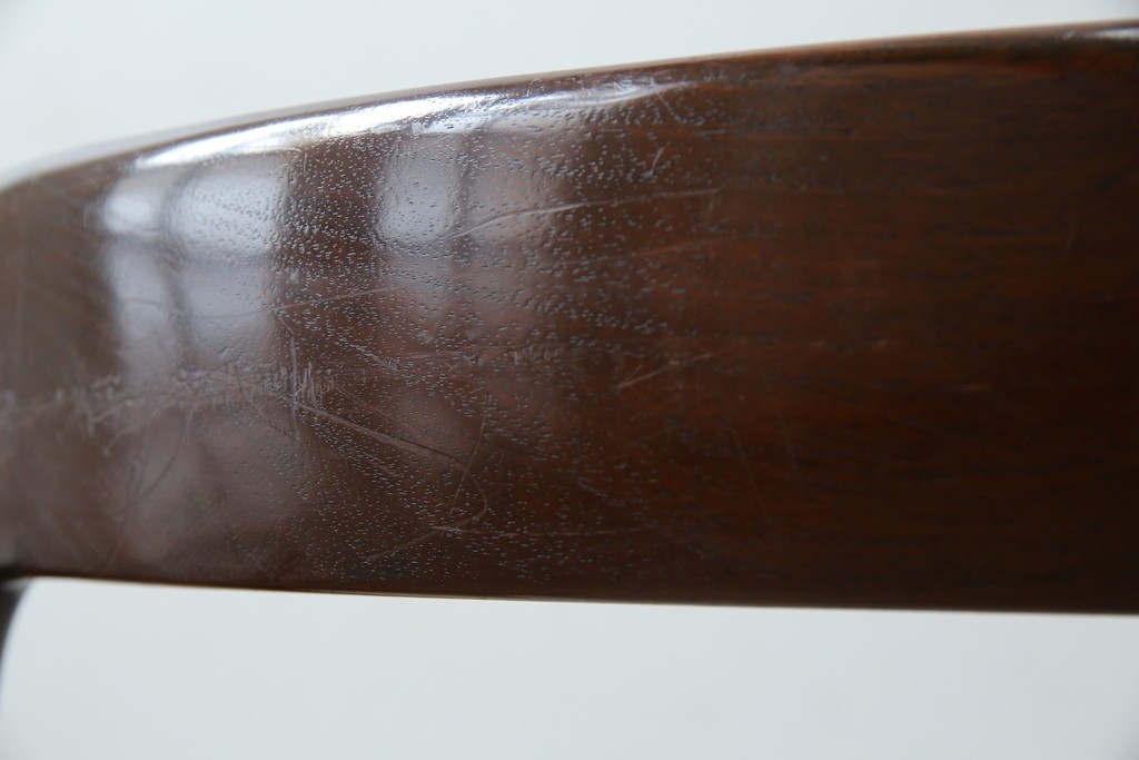 和製ヴィンテージ　希少な廃番品!!　CONDE HOUSE(カンディハウス)　ゴルファーシリーズ　北欧風のおしゃれなデザインが素敵なアームチェア　(R-080063)