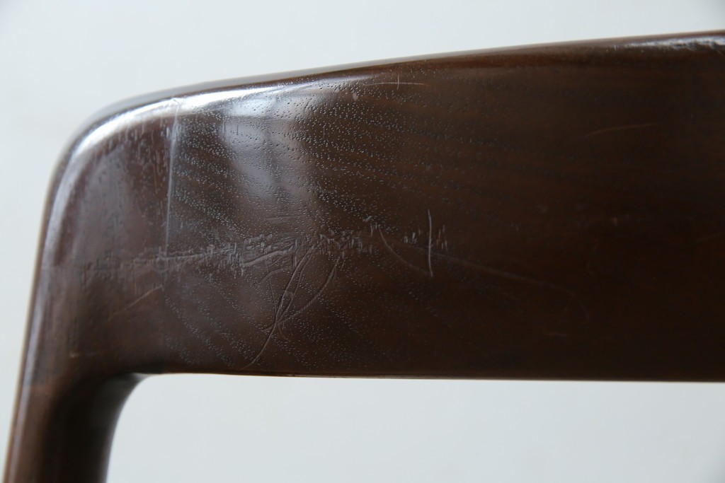 和製ヴィンテージ　希少な廃番品!!　CONDE HOUSE(カンディハウス)　ゴルファーシリーズ　北欧風のおしゃれなデザインが素敵なアームチェア　(R-080063)