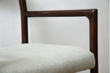 和製ヴィンテージ　希少な廃番品!!　CONDE HOUSE(カンディハウス)　ゴルファーシリーズ　北欧風のおしゃれなデザインが素敵なアームチェア　(R-080063)