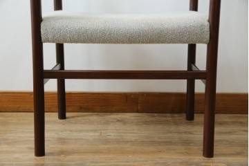 和製ヴィンテージ　希少な廃番品!!　CONDE HOUSE(カンディハウス)　ゴルファーシリーズ　北欧風のおしゃれなデザインが素敵なアームチェア　(R-080063)