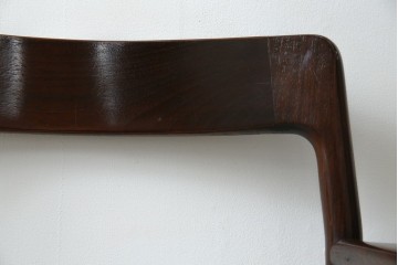 和製ヴィンテージ　希少な廃番品!!　CONDE HOUSE(カンディハウス)　ゴルファーシリーズ　北欧風のおしゃれなデザインが素敵なアームチェア　(R-080063)