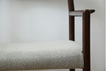 和製ヴィンテージ　希少な廃番品!!　CONDE HOUSE(カンディハウス)　ゴルファーシリーズ　北欧風のおしゃれなデザインが素敵なアームチェア　(R-080063)