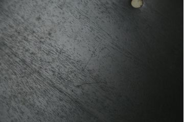 デンマークビンテージ　RABAMI(ラバミ)社　Jorgen Rasmussen(ヨルゲン・ラスムセン)デザイン　Kevi　無駄のないシンプルなデザインがおしゃれなデスクチェア(オフィスチェア、板座チェア、回転チェア、アームレスチェア、ヴィンテージ、北欧)(R-080067)