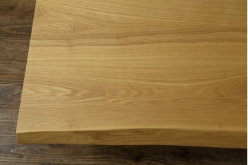 中古　美品　柏木工(KASHIWA)　THE ZEN(座膳)シリーズ　タモ材・オーク材　自然美を感じる木目と堅牢なつくりが魅力の膳テーブル　定価約34万円　(R-080069)