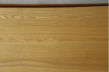 中古　美品　柏木工(KASHIWA)　THE ZEN(座膳)シリーズ　タモ材・オーク材　自然美を感じる木目と堅牢なつくりが魅力の膳テーブル　定価約34万円　(R-080069)